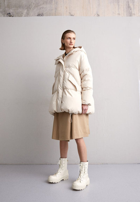 MM6 Maison Margiela SPORTSJACKET - Daunenmantel - Cream