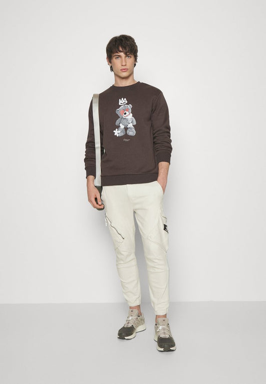 Denim Project UTILITY PANT UNISEX - Cargohose - Light Grey