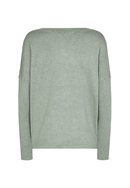 Soyaconcept SC-DOLLIE - Strickpullover - Moss Green Melange