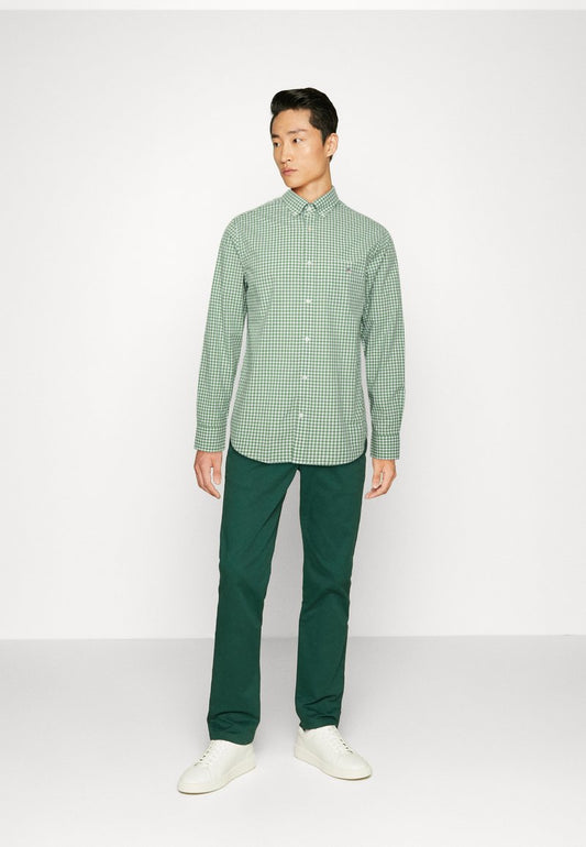 Gant BROADCLOTH GINGHAM - Hemd - Leaf Green
