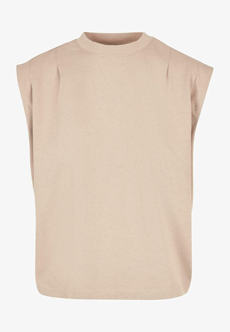 URBAN CLASSICS ORGNAIC HEAVY SHOULDER - Top - Black