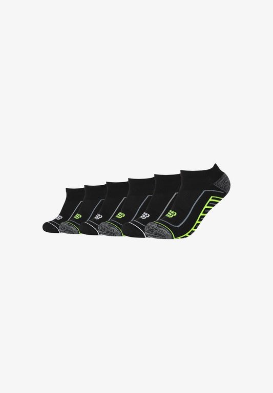 BASIC CUSHIONED SNEAKER 6 PACK - Socken - Black Mix