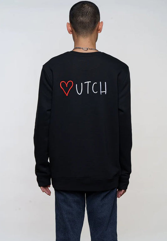 OUTCH BACK EMBROIDERY UNISEX CLASSIC - Sweatshirt - Black