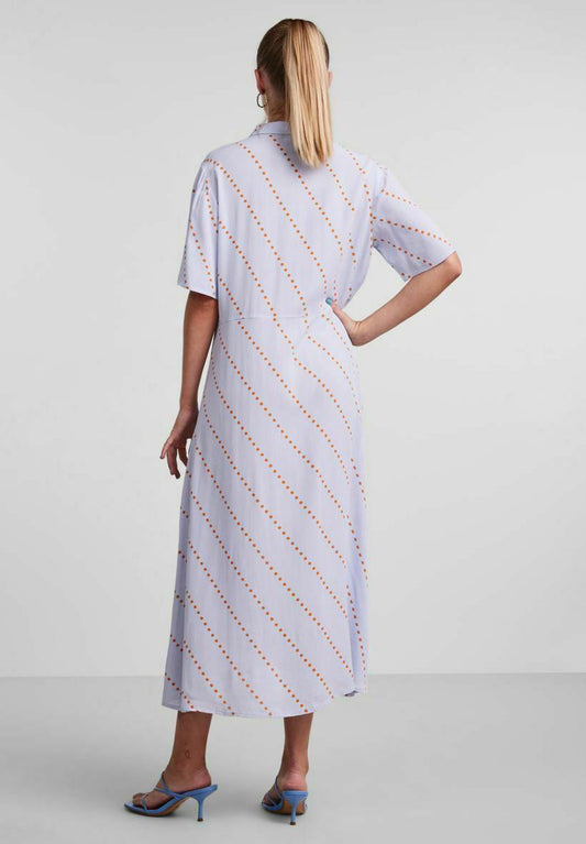 Pieces JANNI - Blusenkleid - Kentucky Blue