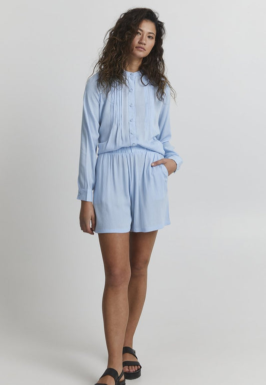 ICHI IHMARRAKECH SO SHO3 - Shorts - Chambray Blue