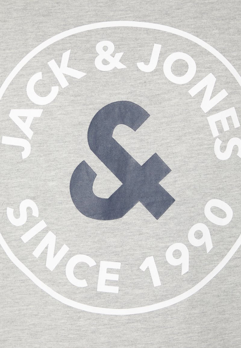 Jack & Jones JACAARON TEE AND PANTS SET - Pyjama - Light Grey