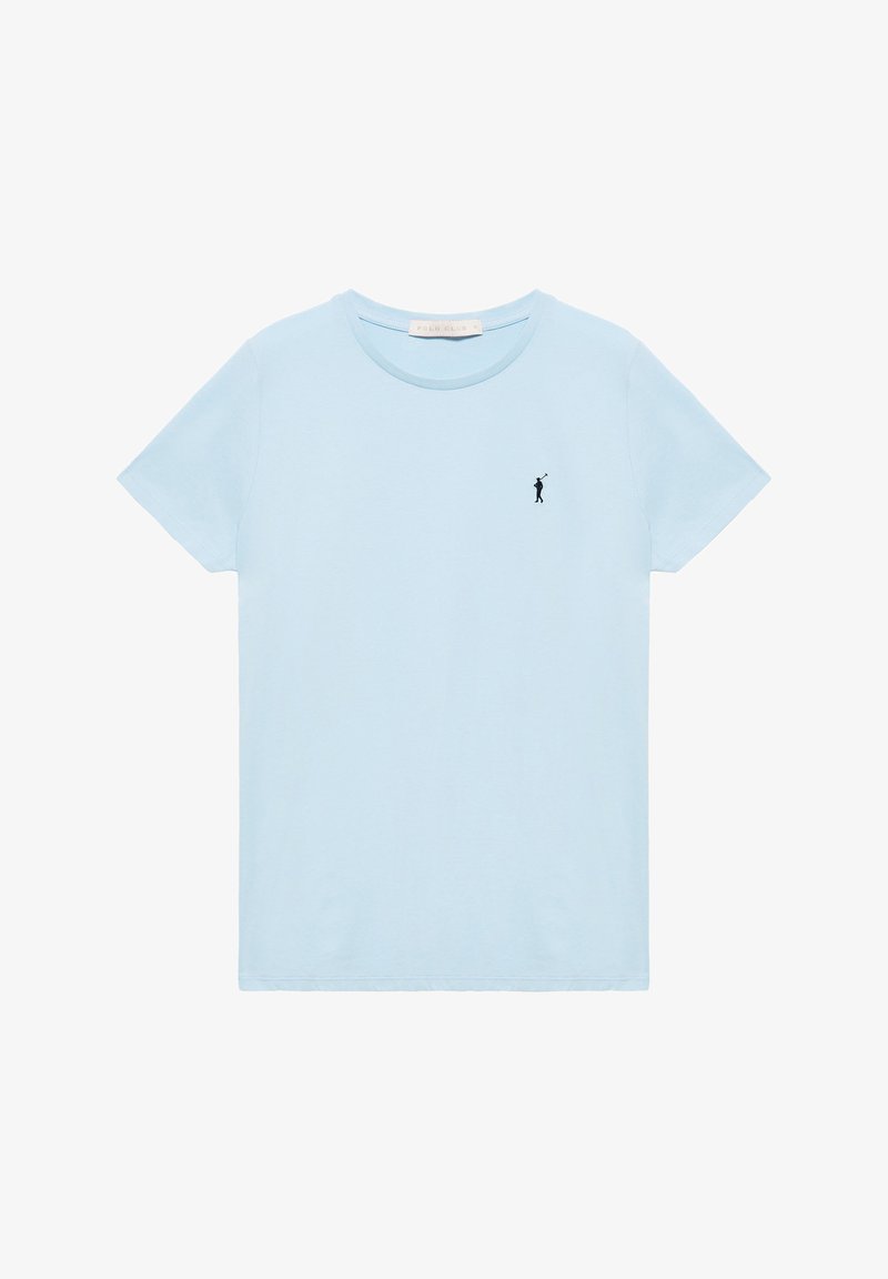POLO CLUB SHORT SLEEVE RIGBY GO - T-Shirt Basic - Sky Blue