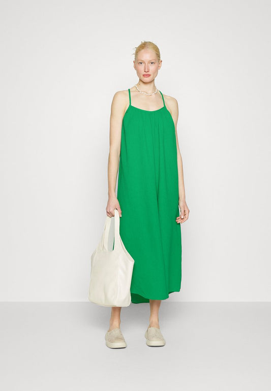 Vero Moda Tall VMNATALI SINGLET DRESS - Freizeitkleid - Bright Green