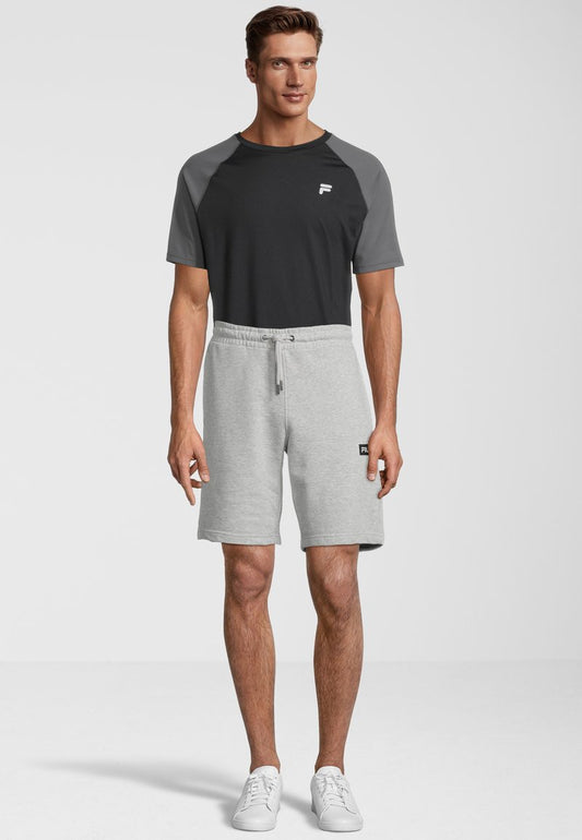 Fila BÜLTOW - Shorts - Light Grey Melange