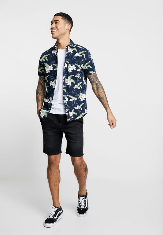 Jack & Jones JJEJACK SLIM FIT - Hemd - Total Eclipse