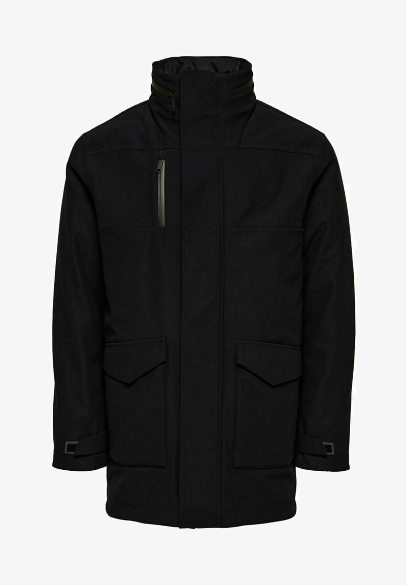 Selected Homme Parka - Black