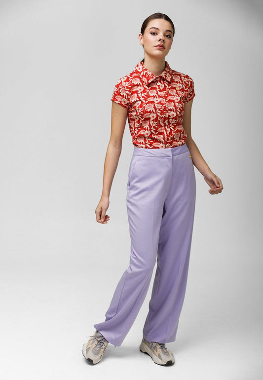 FLOETIC - Stoffhose - Lilac