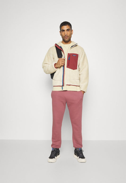 Patagonia CLASSIC RETRO-X - Fleecejacke - Dark Natural/sequoia Red