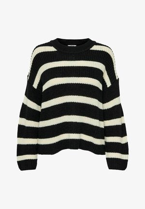 Strickpullover - Schwarz