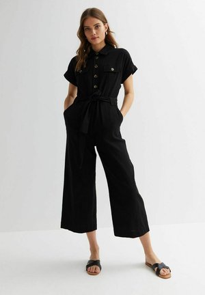New Look PETITE BELTED UTILITY - Jumpsuit - Black