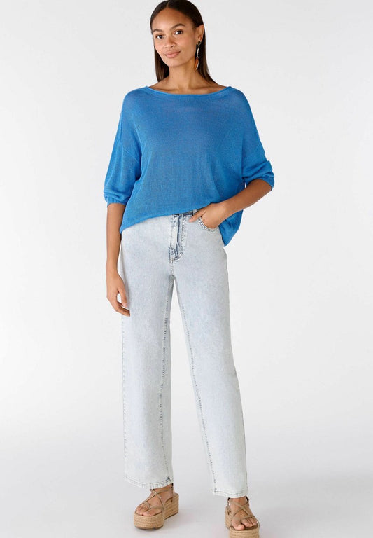 Oui IN REINEM - Strickpullover - Campanula