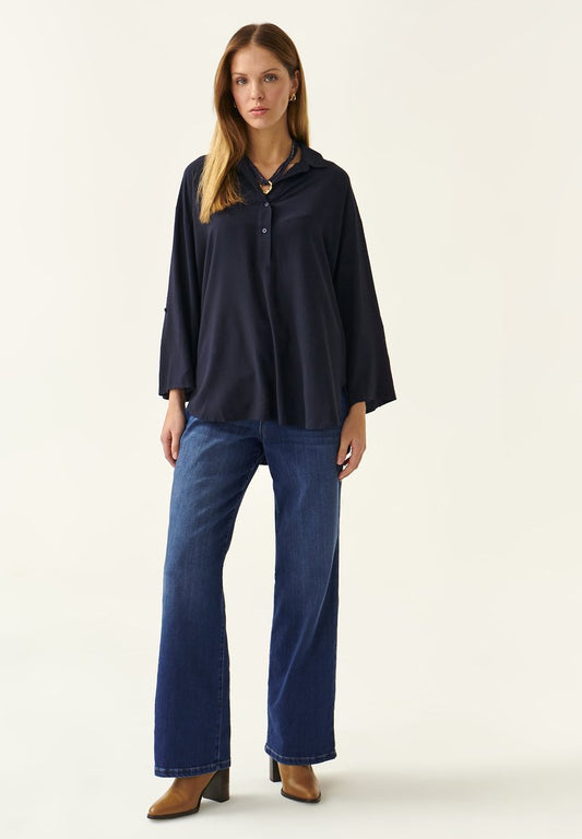 BALEA - Bluse - Navy Blue