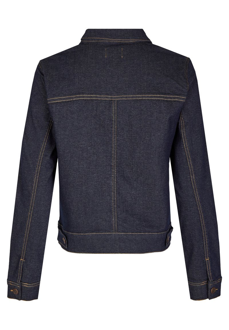 Angels JEANSJACKE 'CASUAL JACKET' MIT ZIERNÄHTEN - Jeansjacke - Dunkelblau