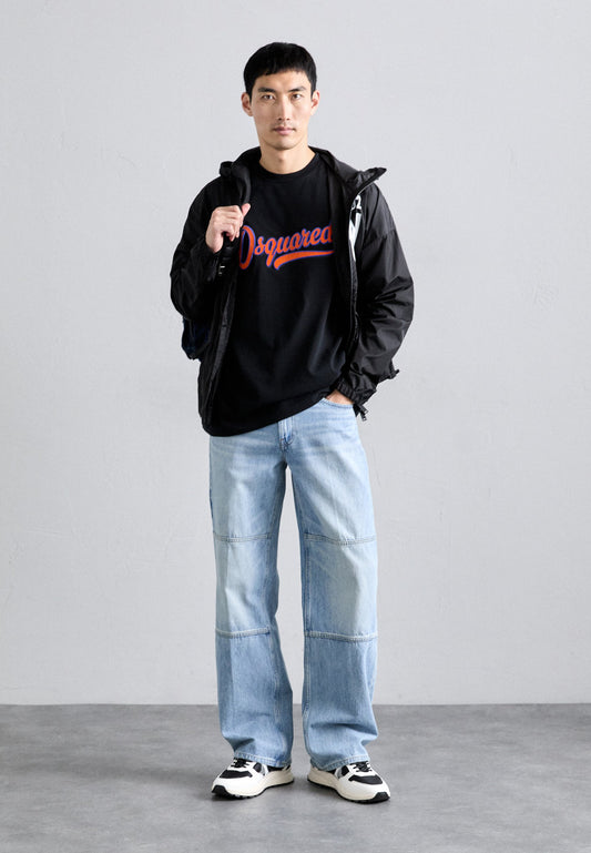 DSQUARED2 LOOSE FIT TEE - Print T-shirt - Black