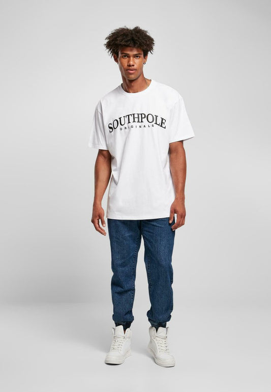 SOUTHPOLE PUFFER - T-Shirt Print - White