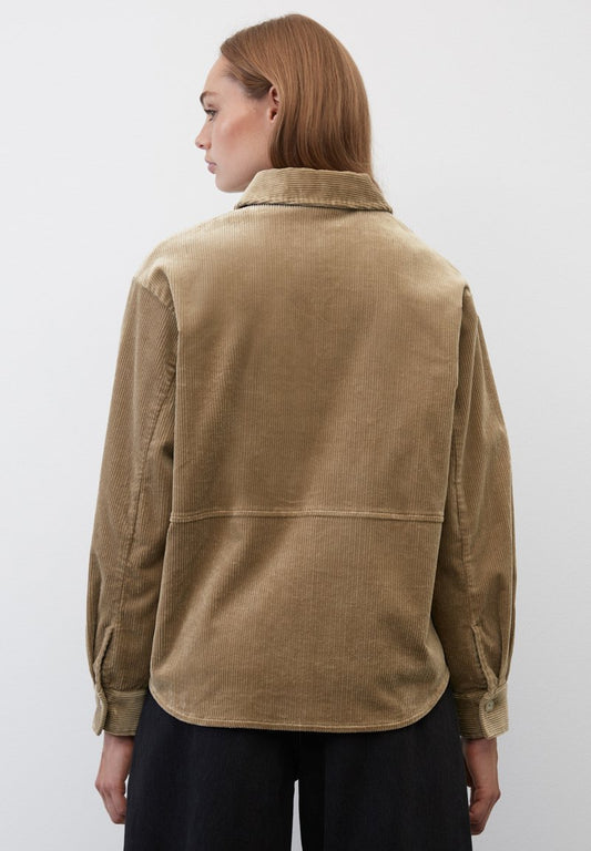 Marc O'Polo DENIM BLOUSE LONGSLEEVE - Hemdbluse - Brown Rye