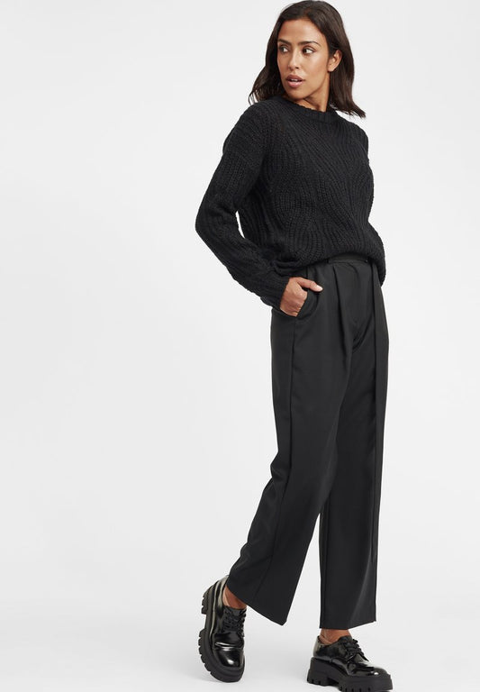 OXMO OXCHIARA - Strickpullover - Black