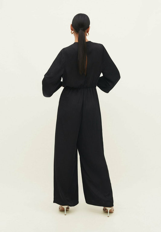 Stradivarius TEXTURED - Jumpsuit - Black