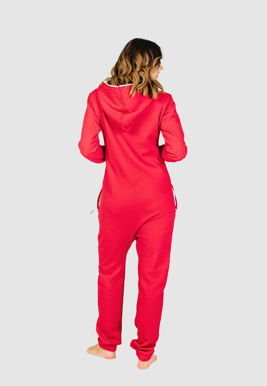 Moniz Jumpsuit - Strawberry Red