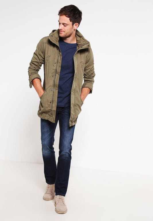 Pier One T-Shirt Basic - Dark Blue Melange