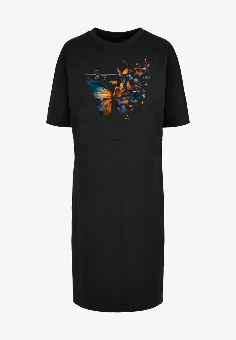 F4NT4STIC SCHMETTERLING FRÜHLINGS - Jerseykleid - Schwarz