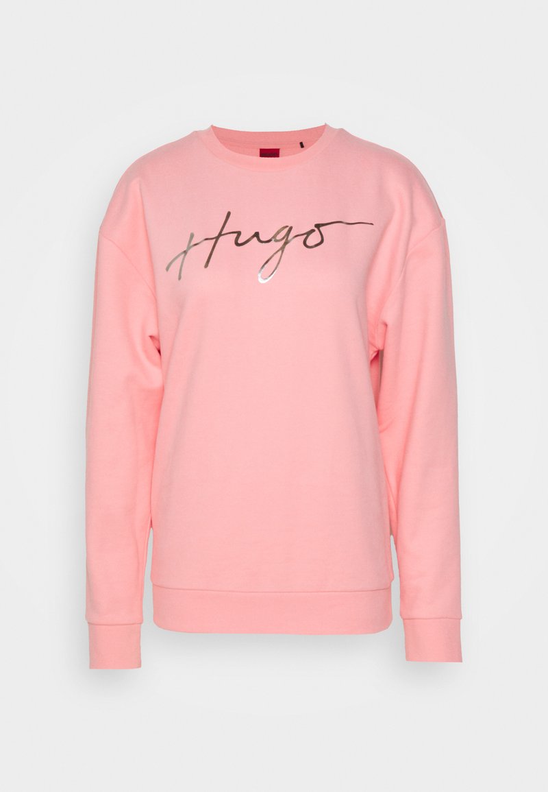 Hugo EASY CREW - Sweatshirt - Bright Pink