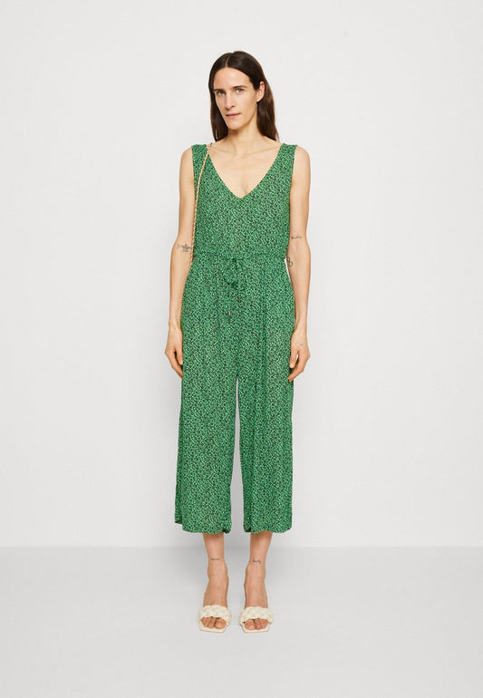 Kaffe ISOLDE AMBER - Jumpsuit - Poison Green/black
