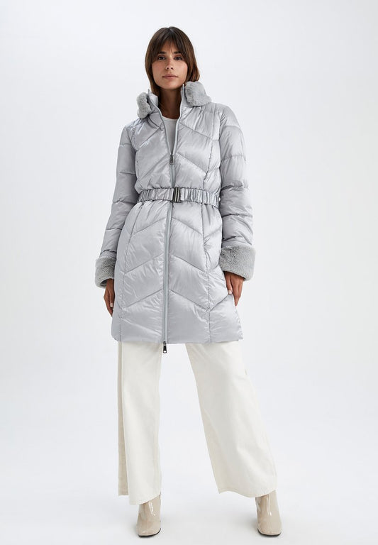 DeFacto REGULAR FIT - Wintermantel - Grey