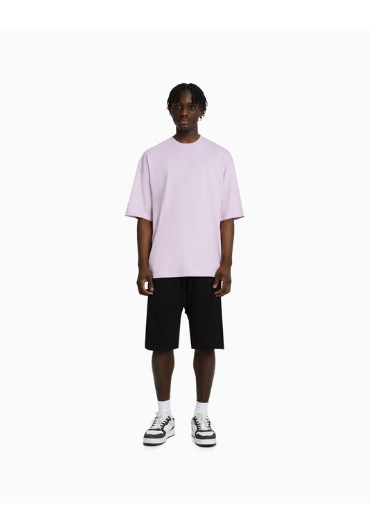 BERSHKA Shorts - Black