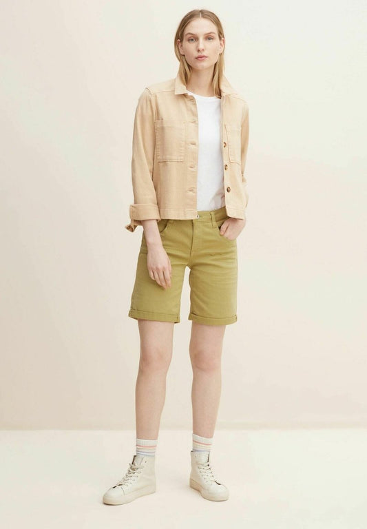 Tom Tailor Shorts - Moderate Olive