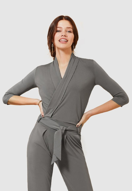 PAUL - Jumpsuit - Charcoal