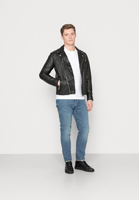 TOM TAILOR Denim WITH POCKET AND TURNUP - T-Shirt Basic - White