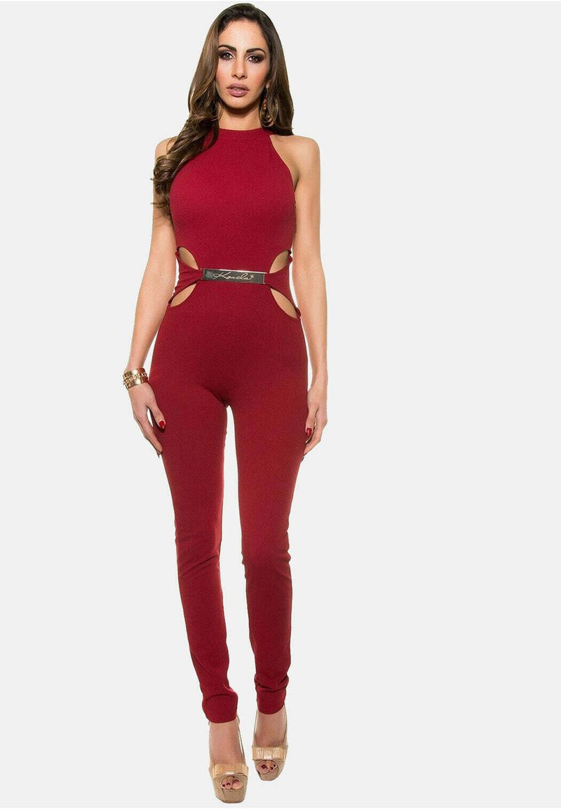 OVERALL MIT DEZENTEN CUT-OUTS - Jumpsuit - Marine