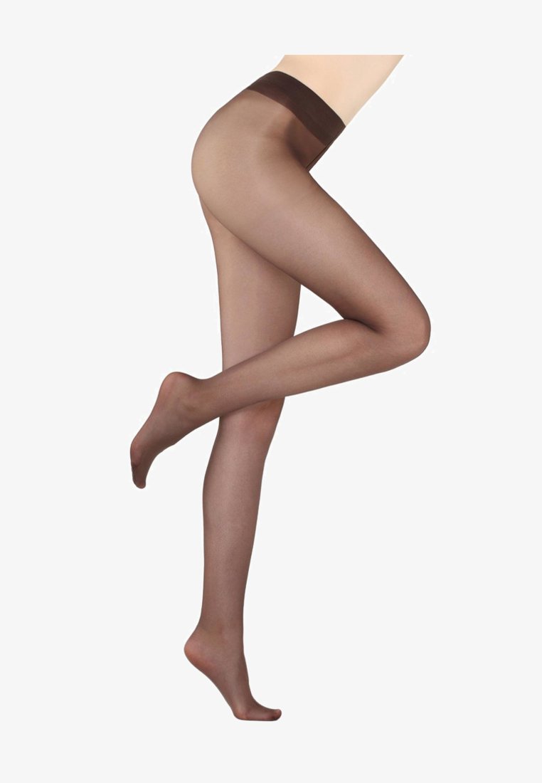 Calzedonia SHAPING AND CONTROL TOP 30 DEN - Strumpfhose - Bronze