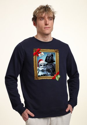 Henry Tiger DISNEY CLASSIC MICKEY PATRIOTIC GOOF - Sweatshirt - Navy Blue