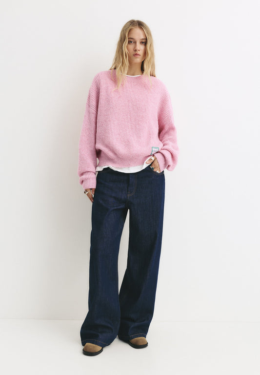 PULL & BEAR PURL - Jumper - Light Pink