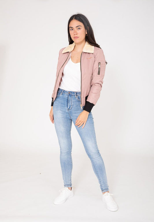 BARCELONE - Bomberjacke - Rose