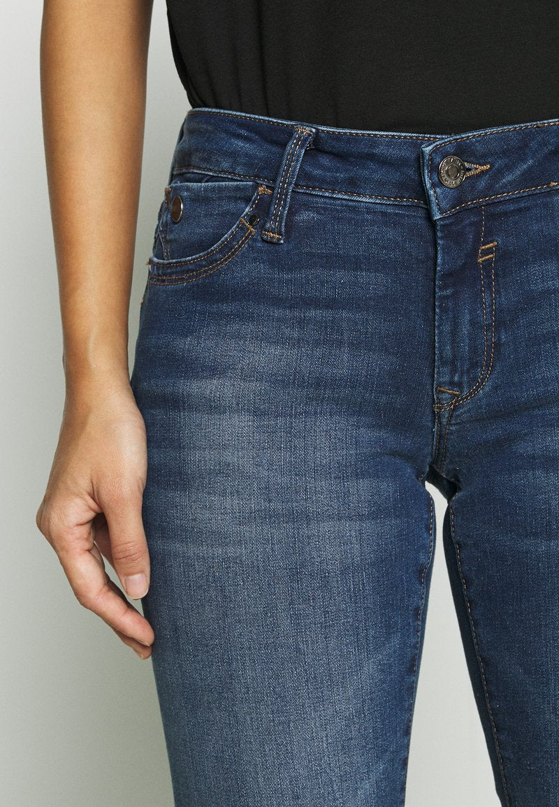 Mavi LINDY - Jeans Skinny Fit - Dark Brushed Glam