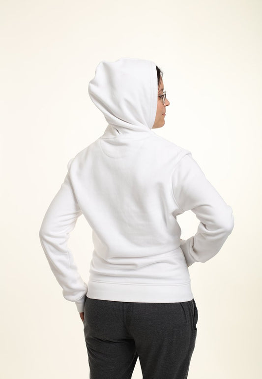 Henry Tiger TURNING RED FUR BABY - Kapuzenpullover - White