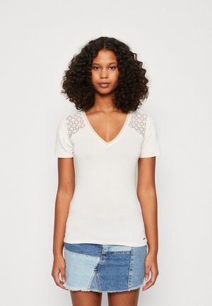 MORGAN DLINA - T-Shirt Print - Off White