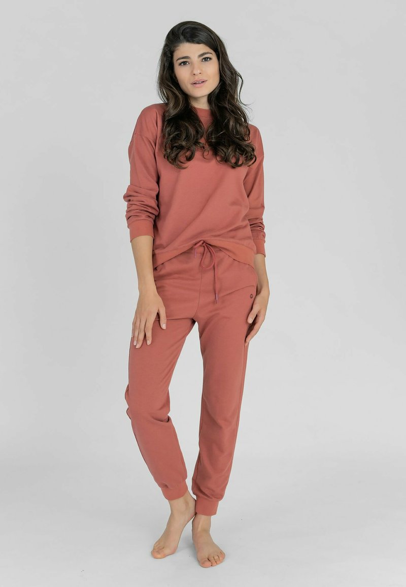 Nachtwäsche Hose - Dark Brown