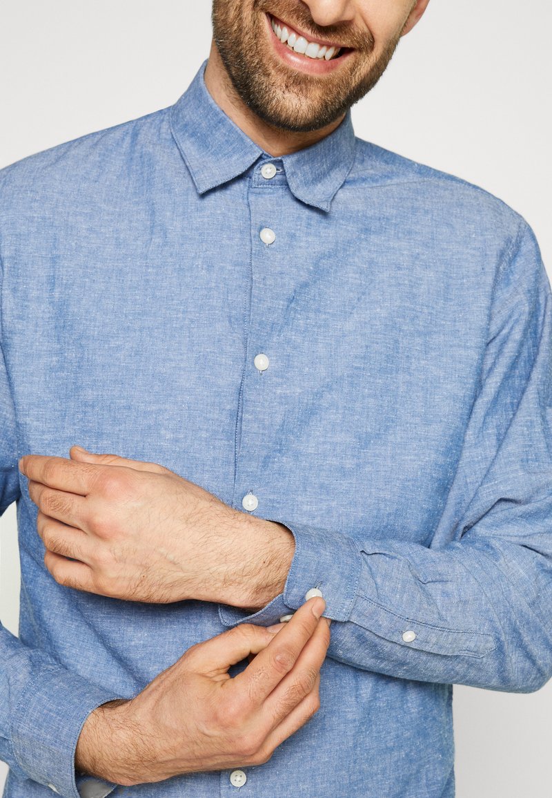 Selected Homme SLHSLIMNEW - Hemd - Medium Blue Denim