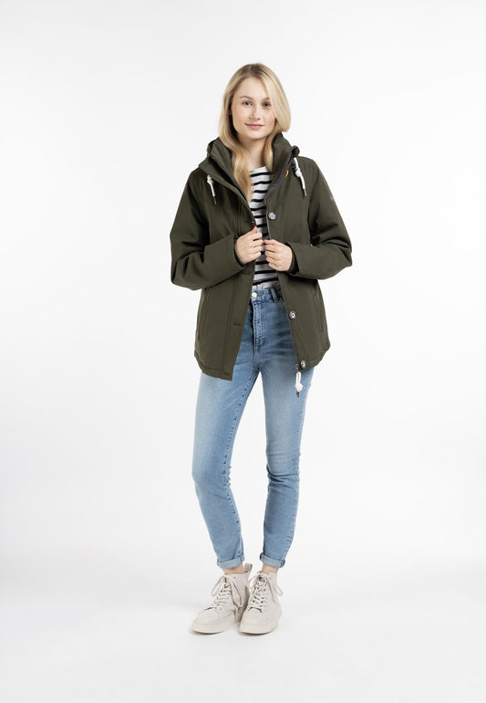 Schmuddelwedda Winterjacke - Dunkeloliv