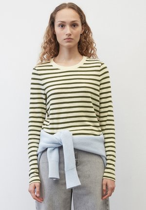 Marc O'Polo LONGSLEEVE - Langarmshirt - Multi Spring Sky