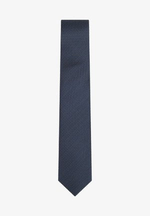 MICRO PATTERNED - Krawatte - Blu Scuro